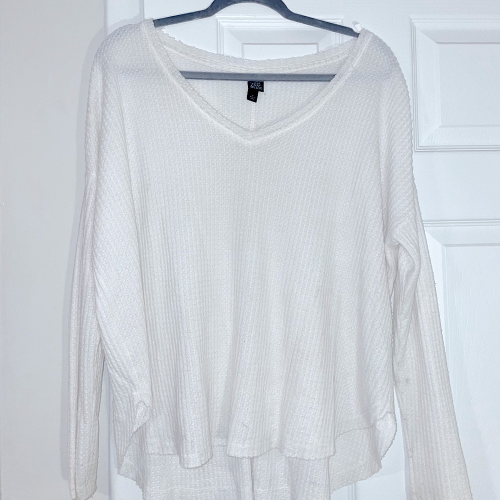 White sweater